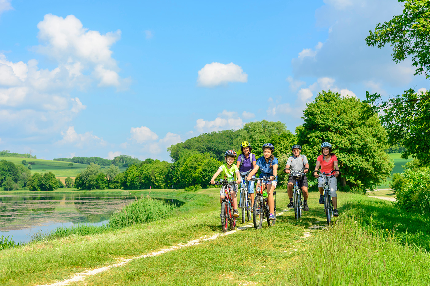 Sorties vélo en famille en bord de Loire - Gîte L'atelier de Suzette